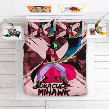 Dracule Mihawk Bedding Set Anime