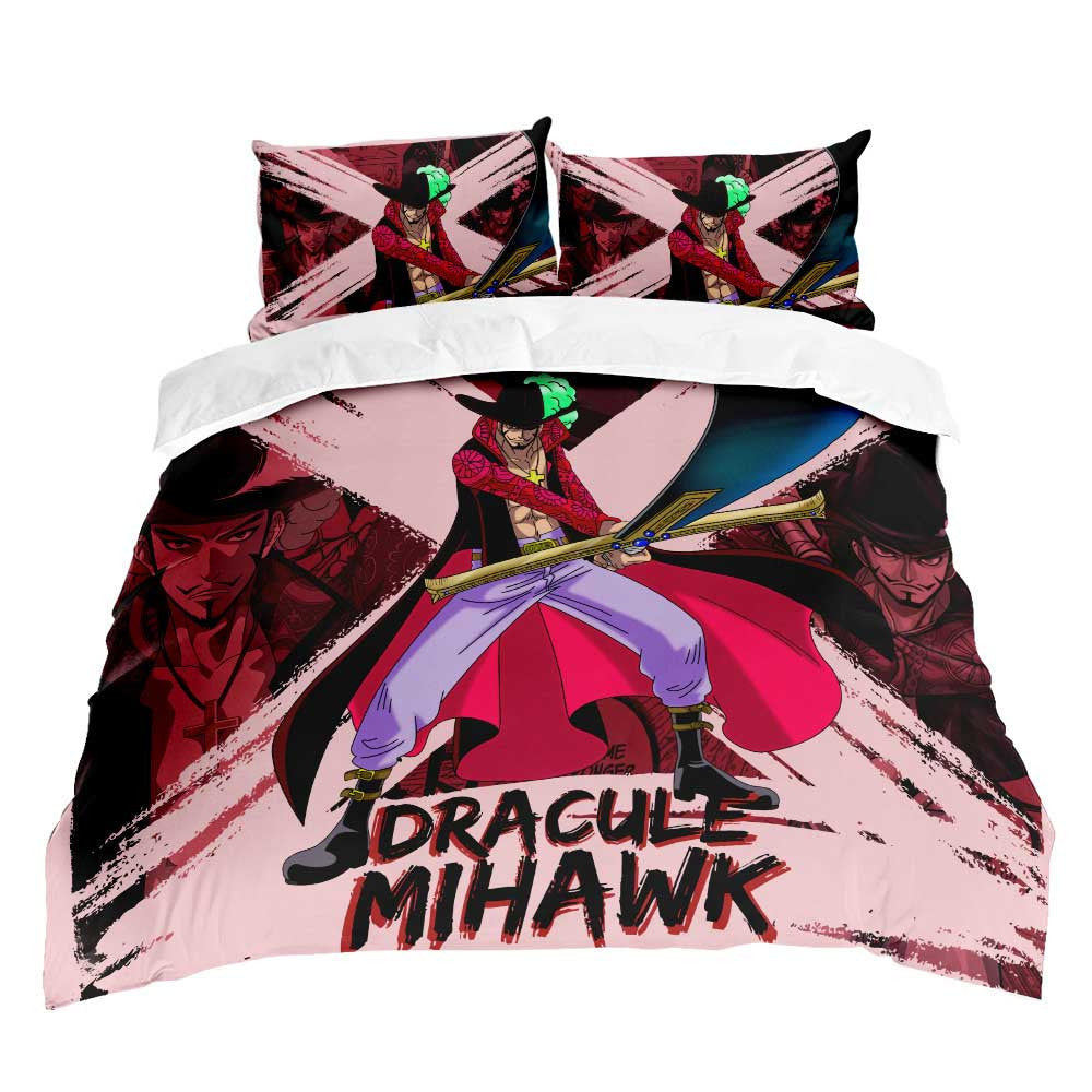 Dracule Mihawk Bedding Set Anime