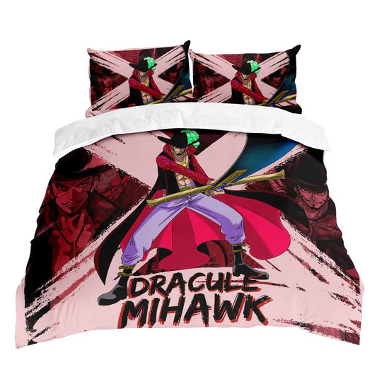 Dracule Mihawk Bedding Set Anime