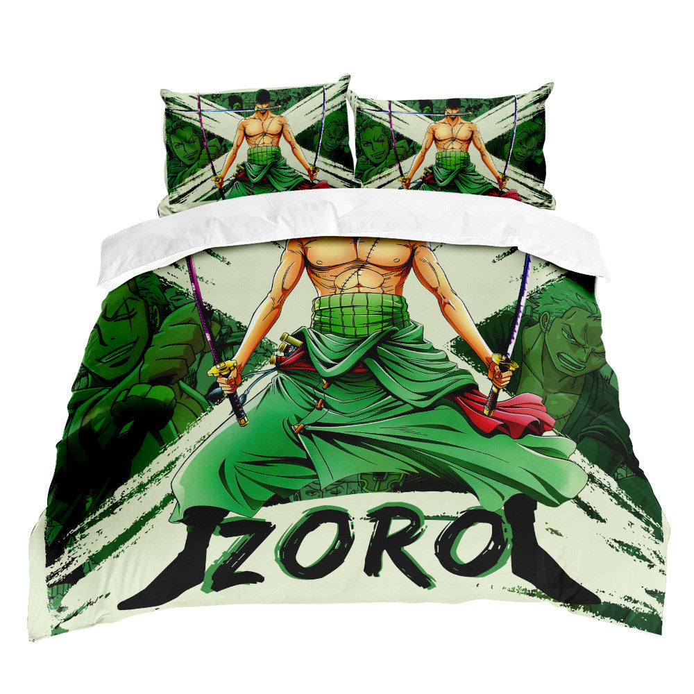 Roronoa Zoro Bedding Set Anime
