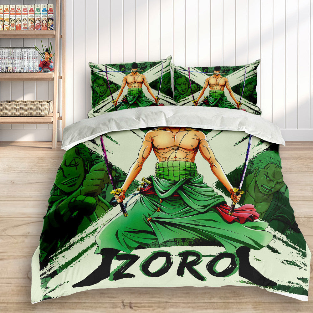 Roronoa Zoro Bedding Set Anime