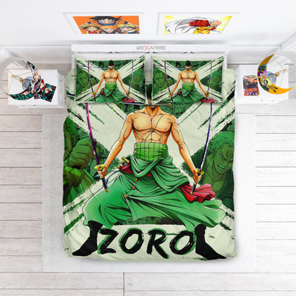 Roronoa Zoro Bedding Set Anime