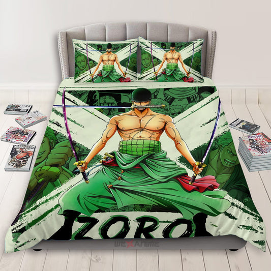 Roronoa Zoro Bedding Set Anime