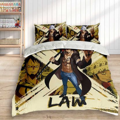 Trafalgar D. Law Bedding Set Anime