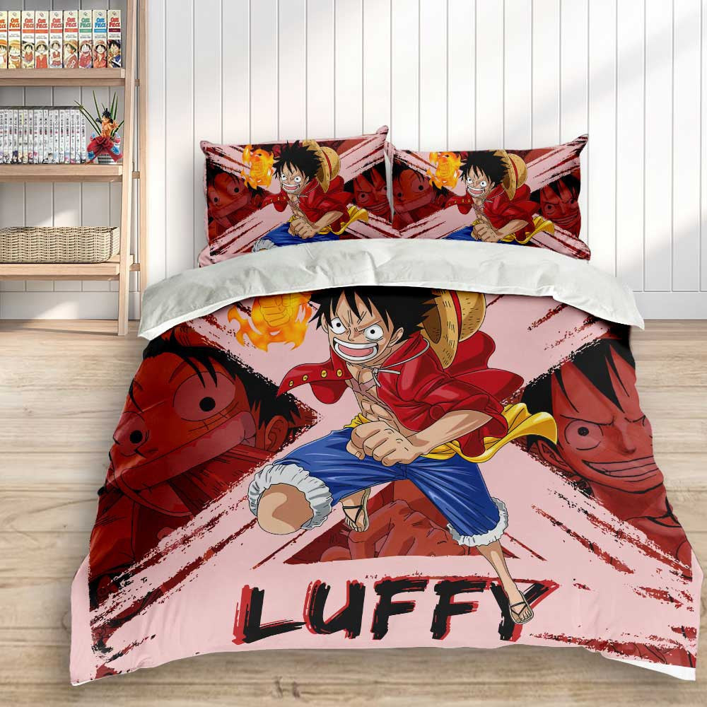 Monkey D. Luffy Bedding Set Anime