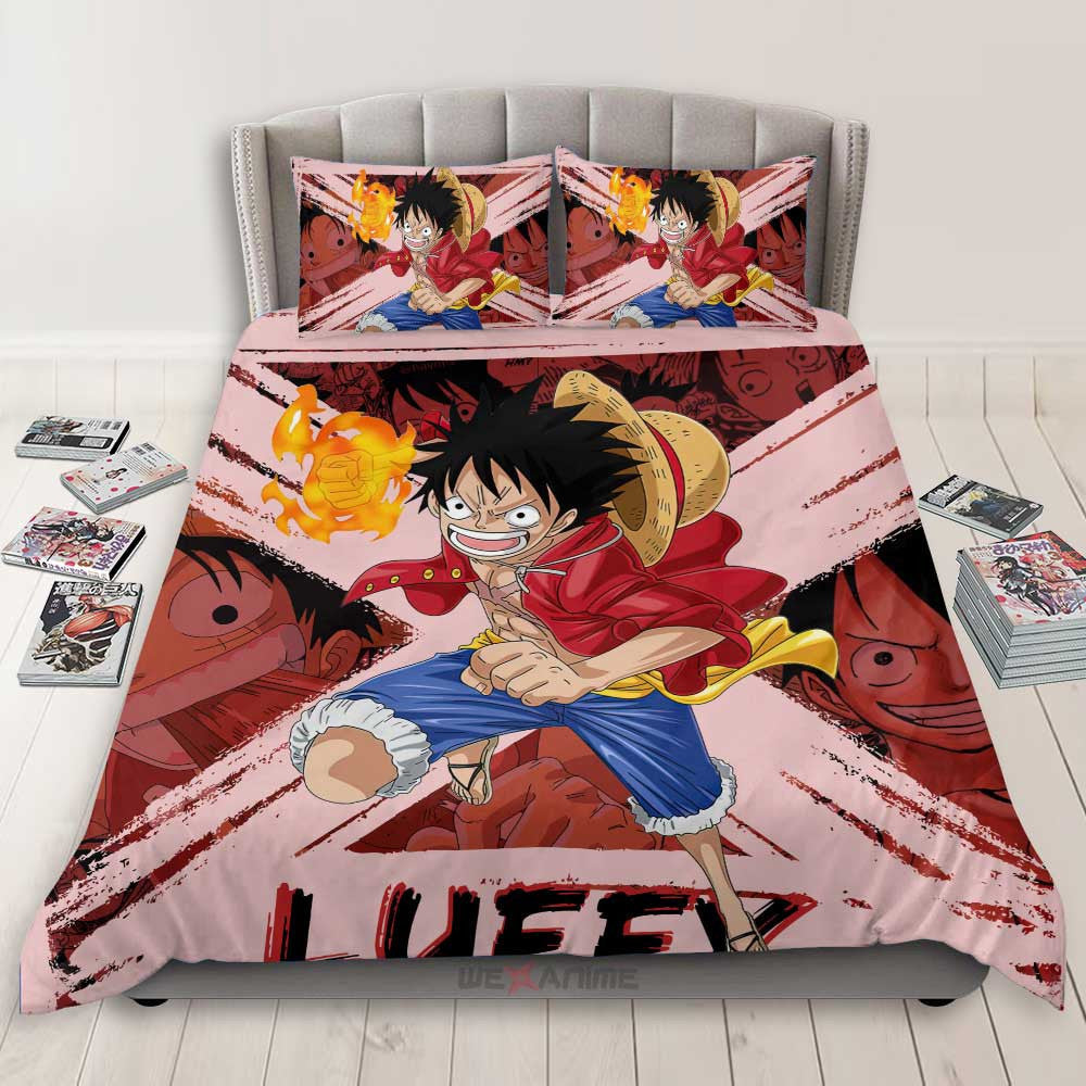 Monkey D. Luffy Bedding Set Anime