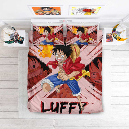 Monkey D. Luffy Bedding Set Anime