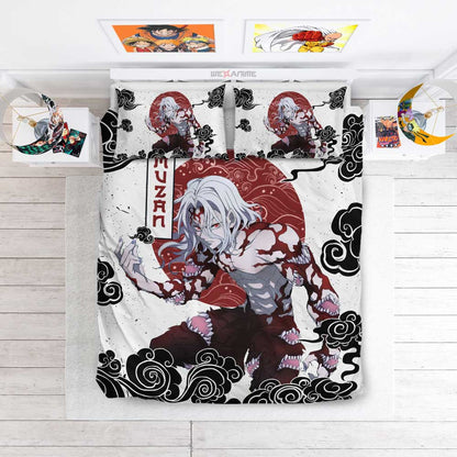 Muzan Kibutsuji Bedding Set Anime