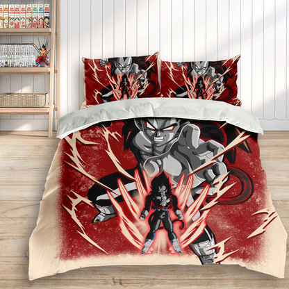 Vegeta Super Saiyan 4 Bedding Set Anime Custom