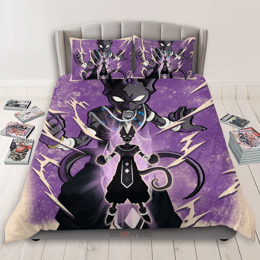 Beerus Bedding Set Anime Custom
