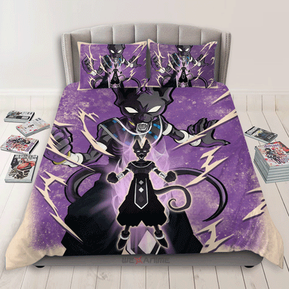 Beerus Bedding Set Anime Custom