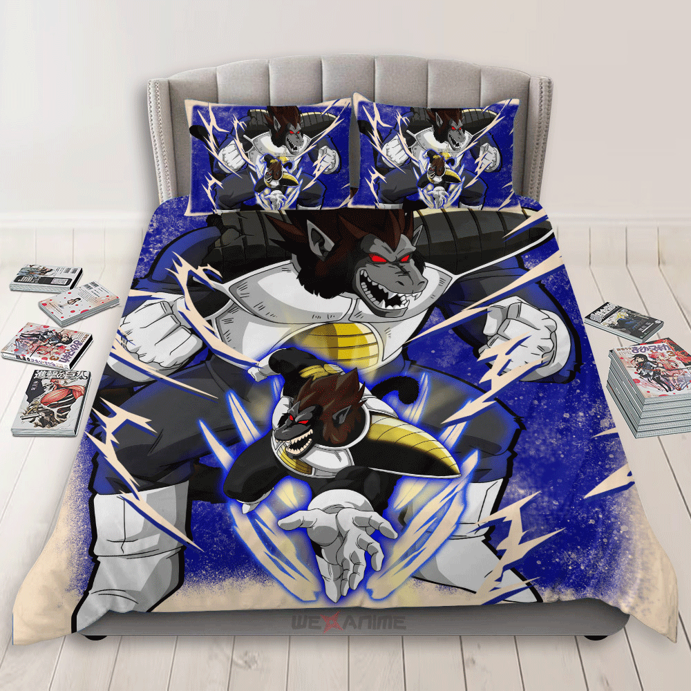 Vegeta Great Ape Bedding Set Anime Custom