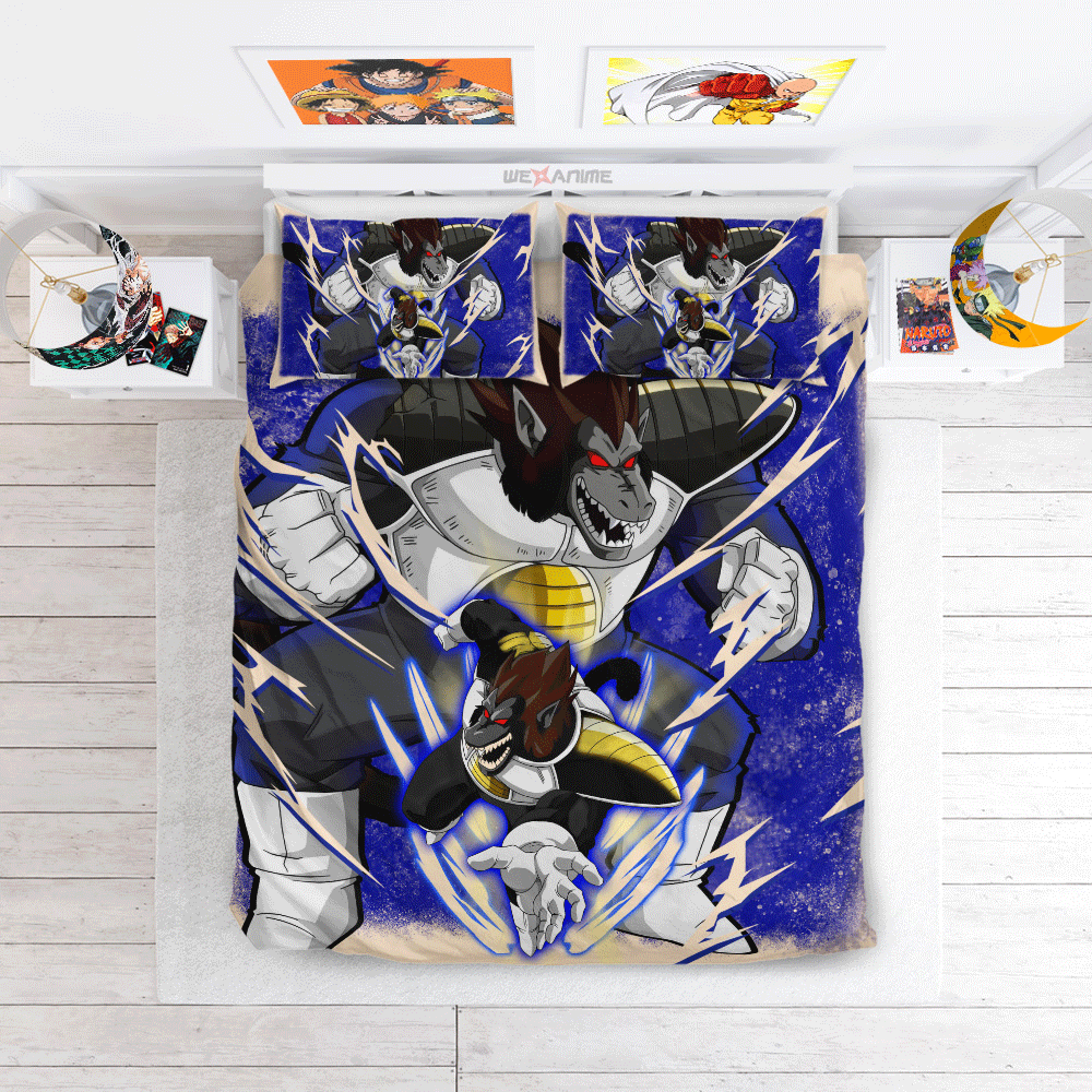 Vegeta Great Ape Bedding Set Anime Custom