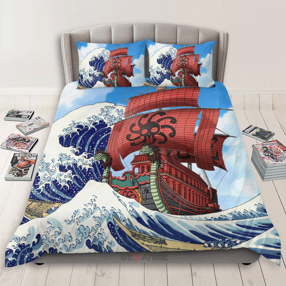 Kanagawa Great Wave Perfume Yuda Bedding Set Home Decor