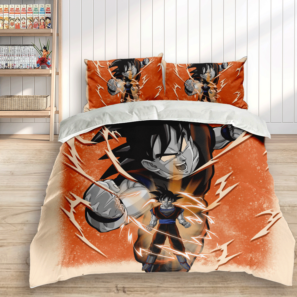 Goku Custom Bedding Set Home Decor