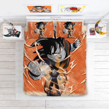 Goku Custom Bedding Set Home Decor