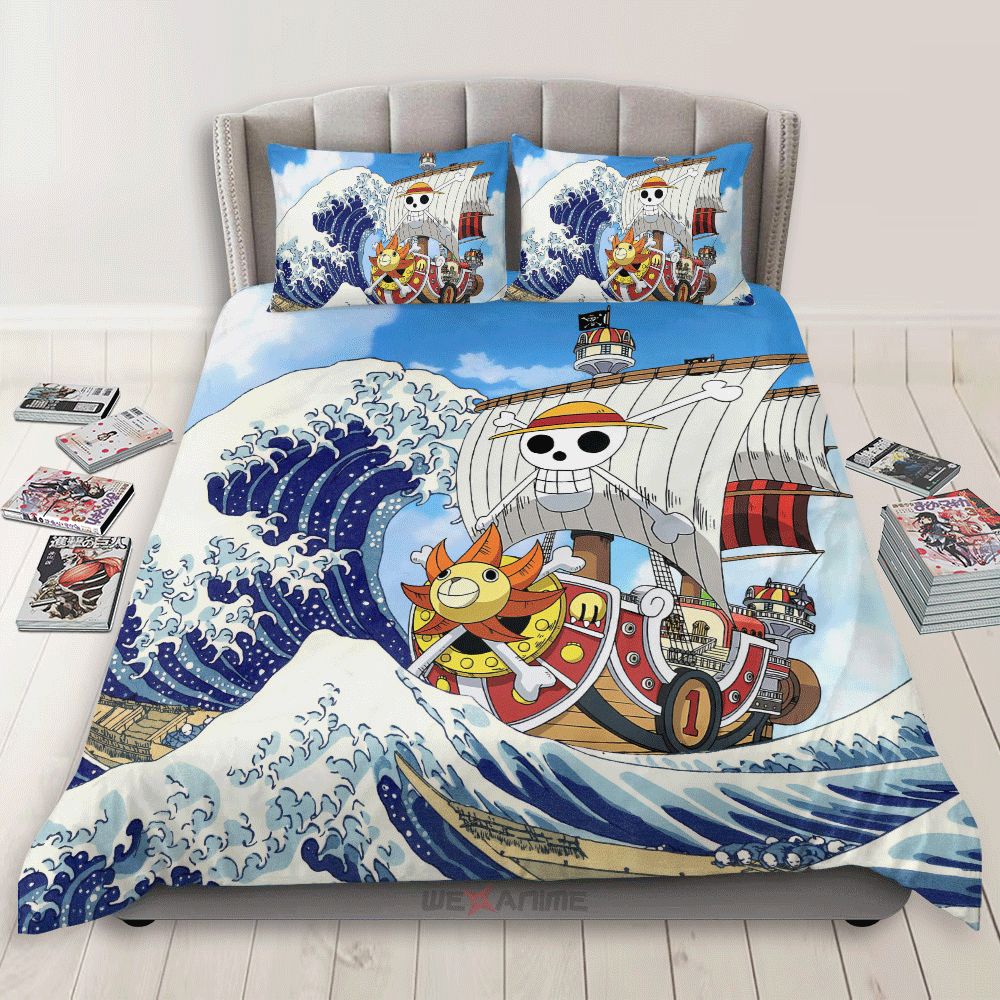 Thousand Sunny Kanagawa Great Wave Edition Bedding Set