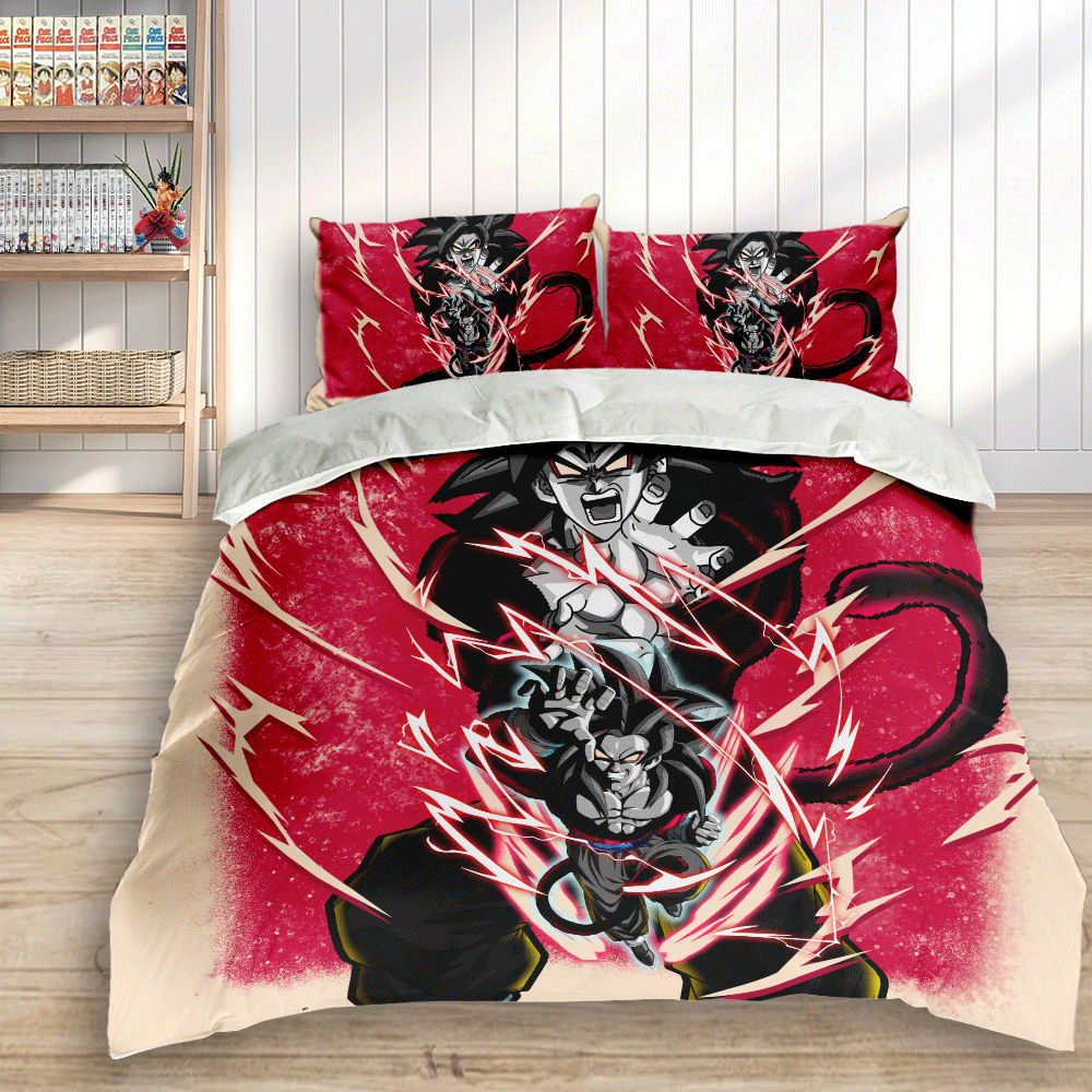 Goku Super Saiyan 4 Custom Bedding Set