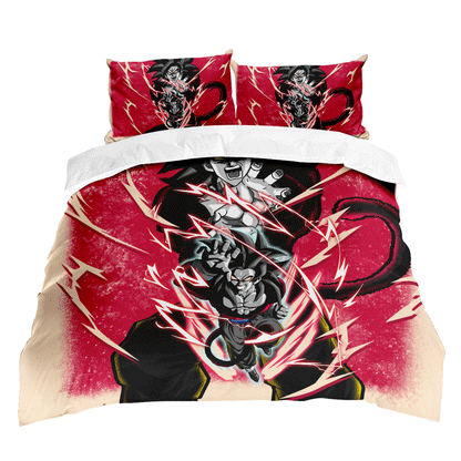 Goku Super Saiyan 4 Custom Bedding Set