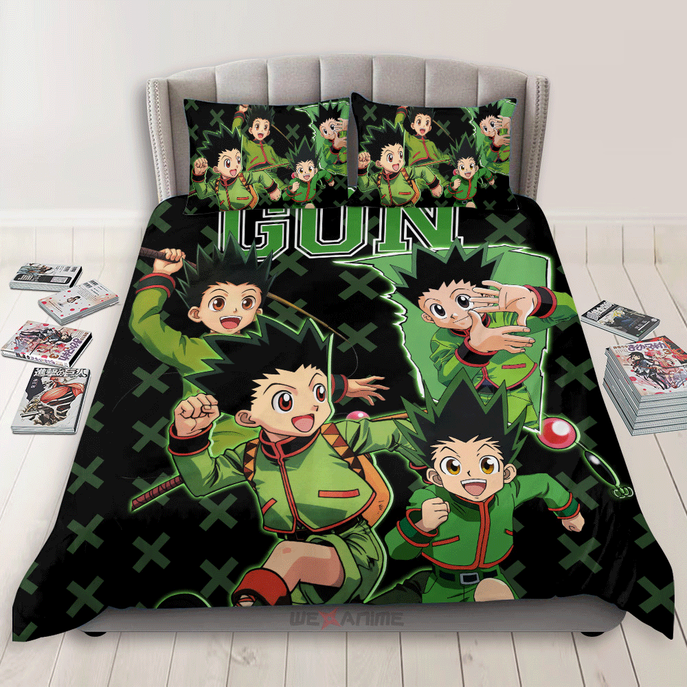 Gon Freecss Custom Bedding Set Home Decor