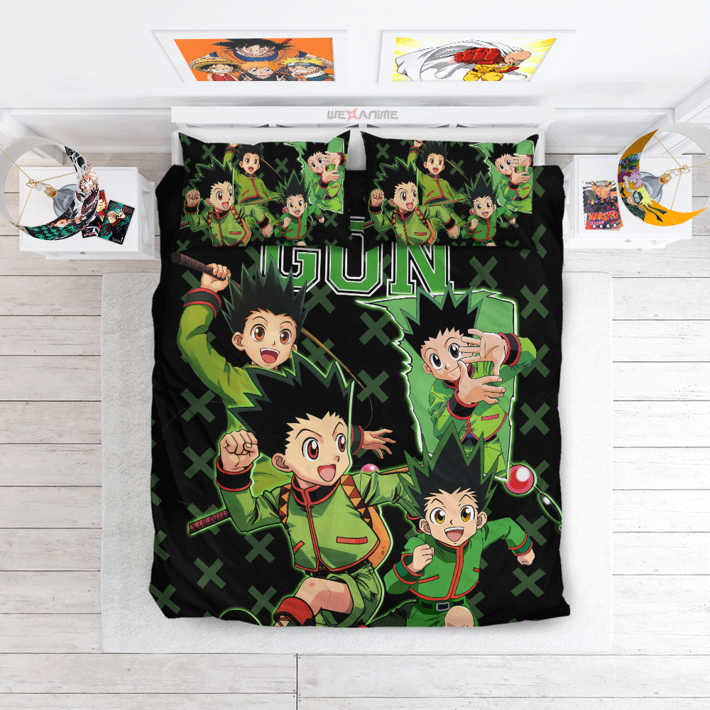Gon Freecss Custom Bedding Set Home Decor