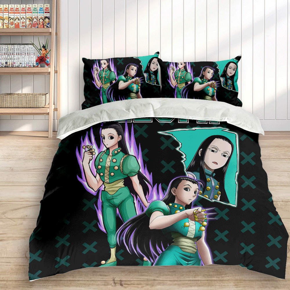 Illumi Zoldyck Custom Bedding Set Home Decor
