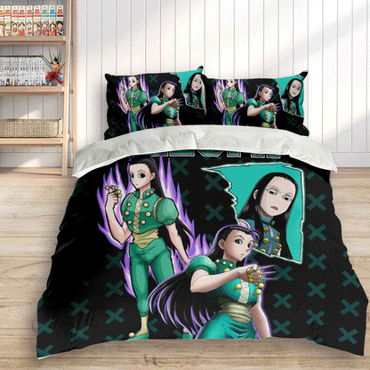 Illumi Zoldyck Custom Bedding Set Home Decor