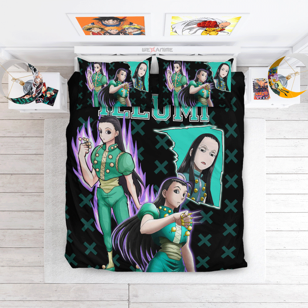 Illumi Zoldyck Custom Bedding Set Home Decor