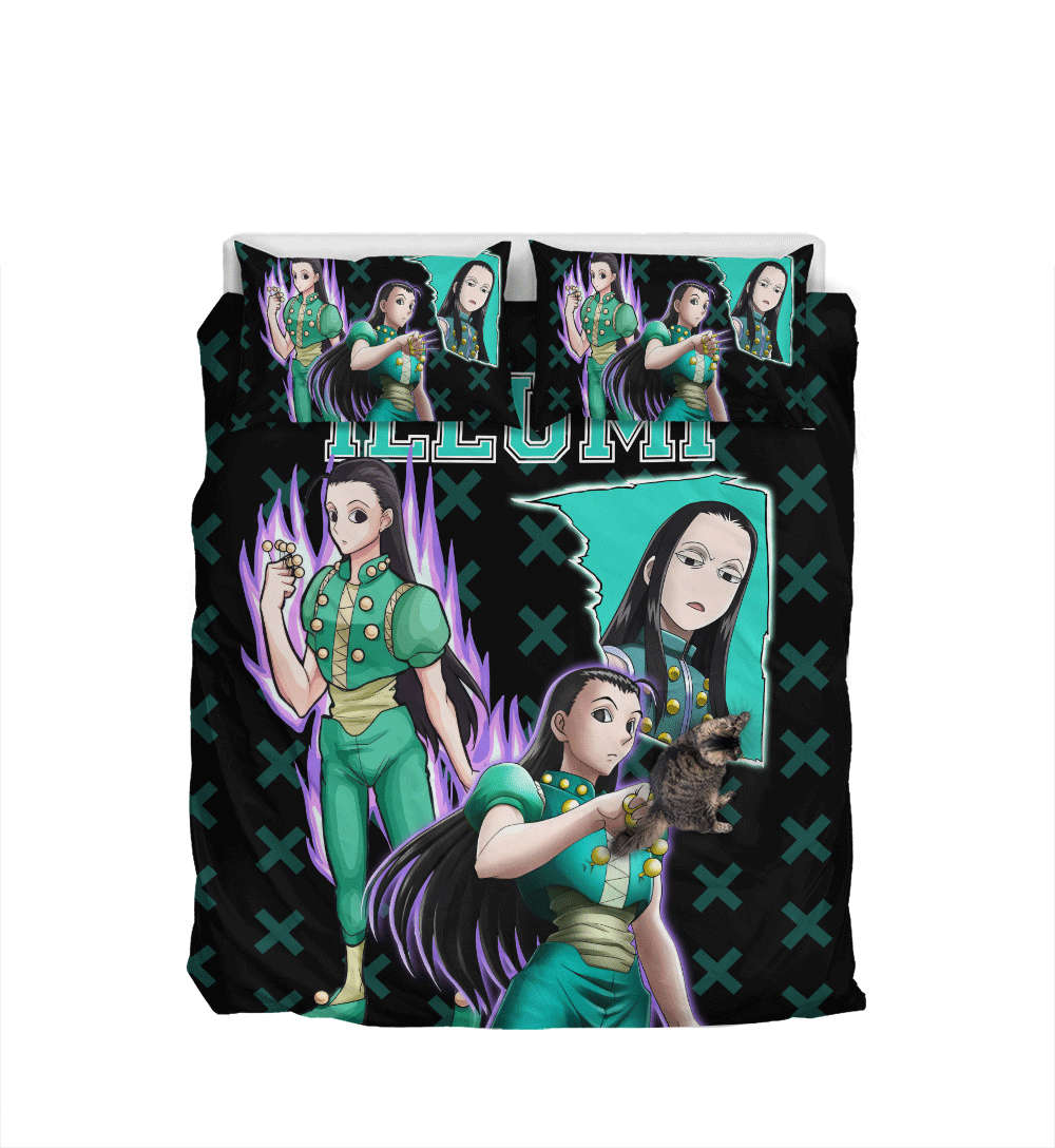 Illumi Zoldyck Custom Bedding Set Home Decor