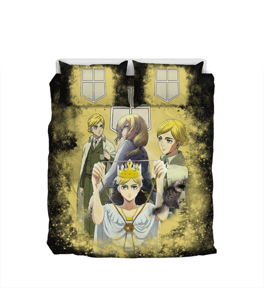 Historia Reiss Custom Bedding Set Home Decor
