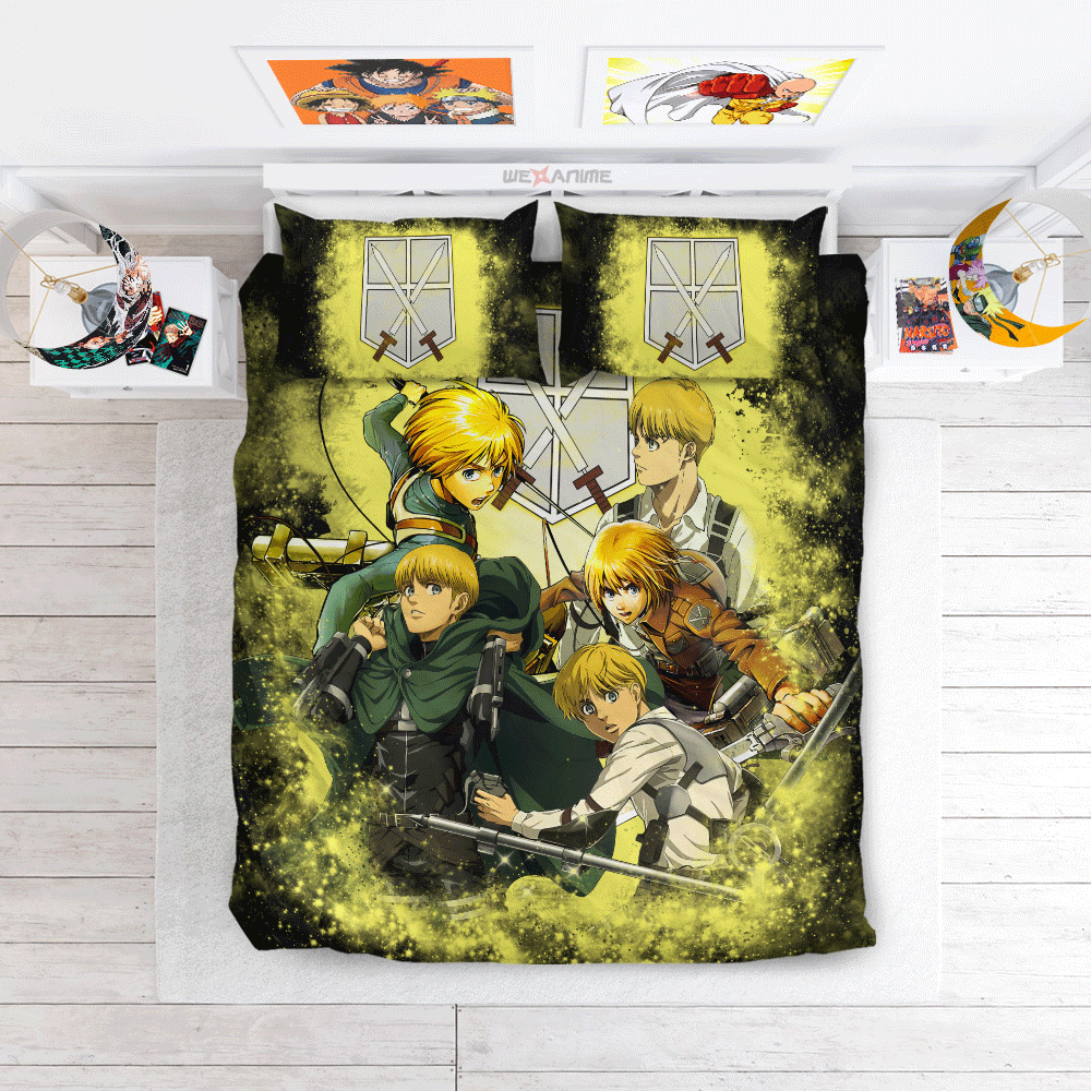Armin Arlert Custom Bedding Set Home Decor