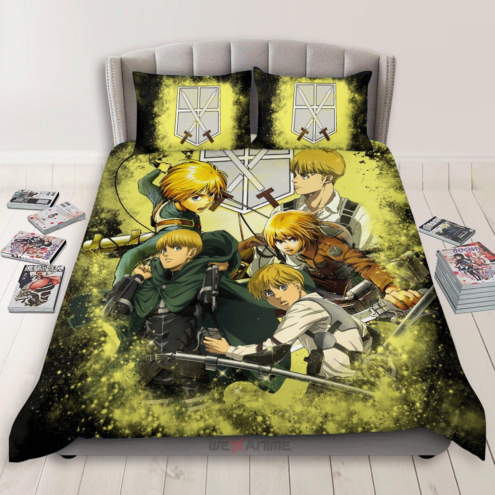 Armin Arlert Custom Bedding Set Home Decor