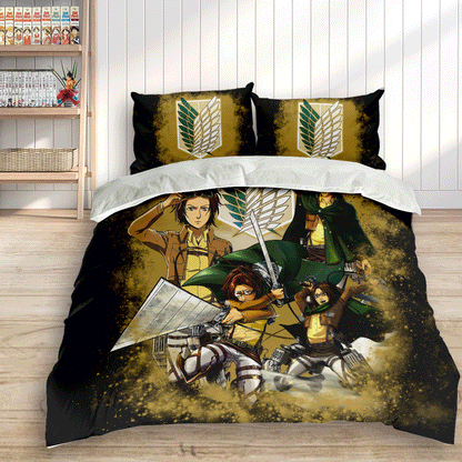 Hange Zoe Custom Bedding Set Home Decor