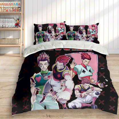 Hisoka Custom Bedding Set Home Decor