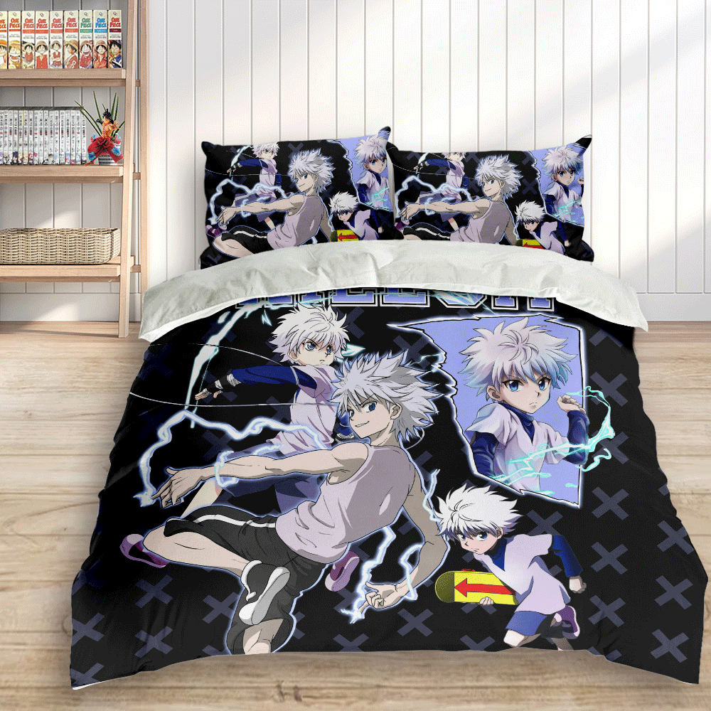 Killua Zoldyck Custom Bedding Set Home Decor