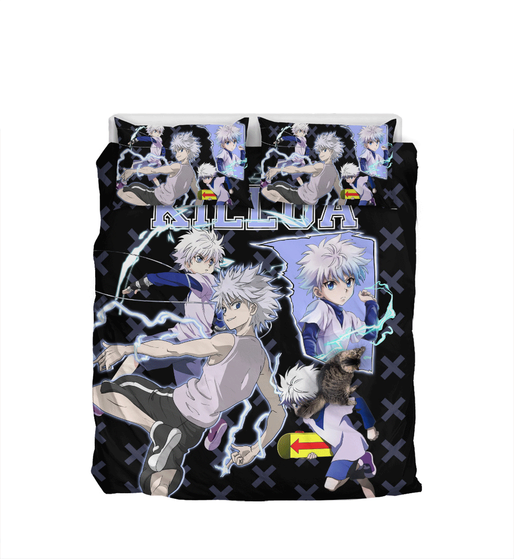 Killua Zoldyck Custom Bedding Set Home Decor