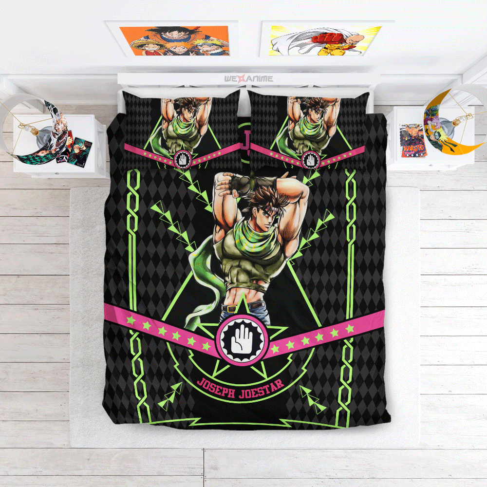 Joseph Joestar Polyester Duvet Cover Set