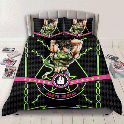 Joseph Joestar Polyester Duvet Cover Set