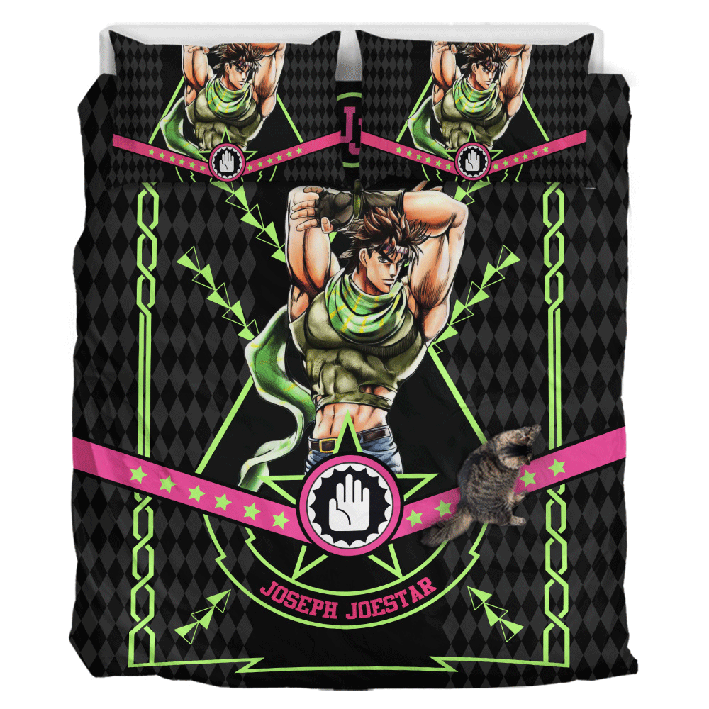 Joseph Joestar Polyester Duvet Cover Set
