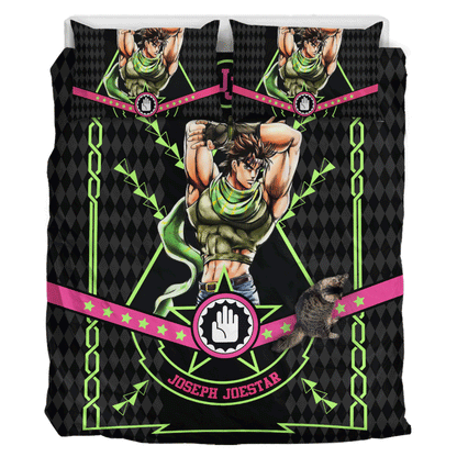 Joseph Joestar Polyester Duvet Cover Set