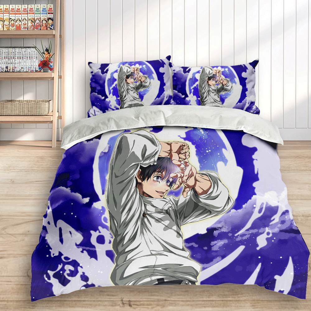 Yuta Okkotsu Polyester Duvet Cover Set