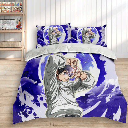 Yuta Okkotsu Polyester Duvet Cover Set