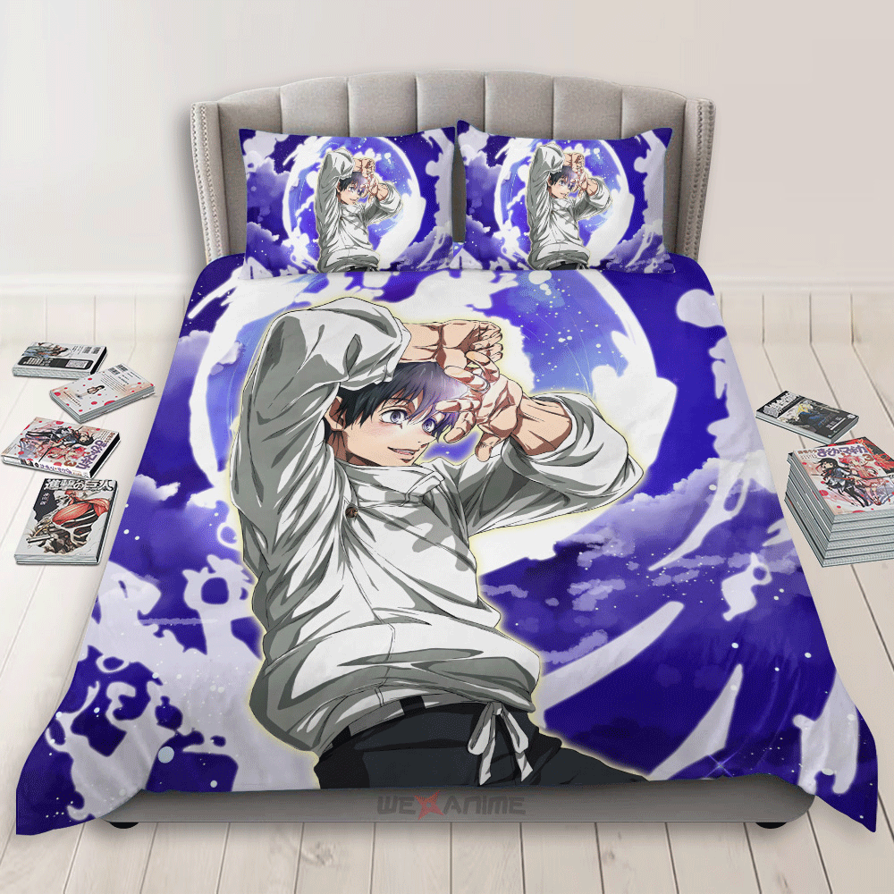 Yuta Okkotsu Polyester Duvet Cover Set