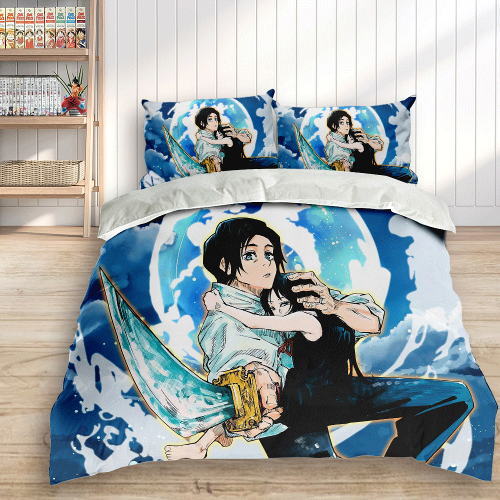 Yuta Okkotsu and Rika Bedding Set