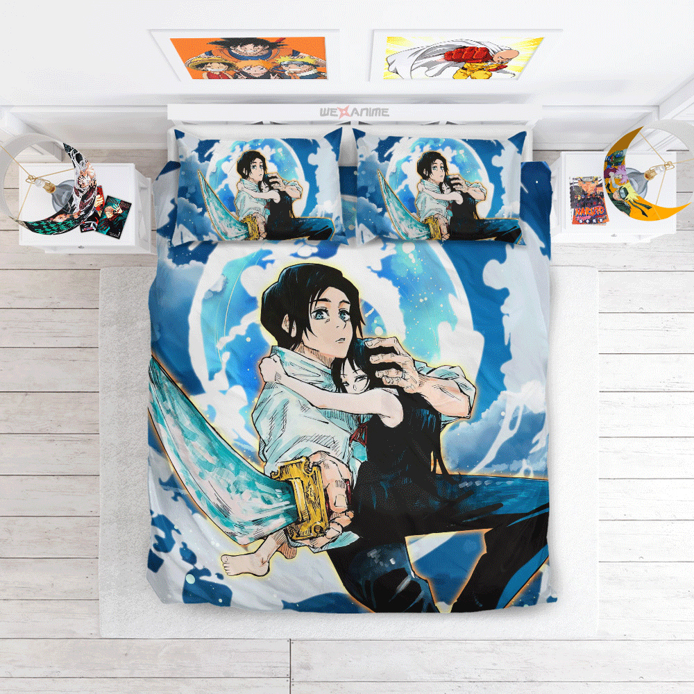 Yuta Okkotsu and Rika Bedding Set