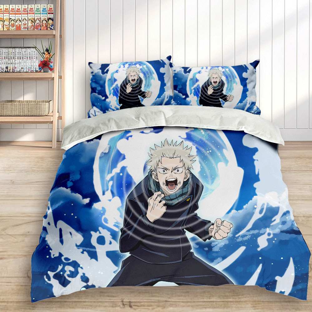 Toge Inumaki Polyester Duvet Cover Set