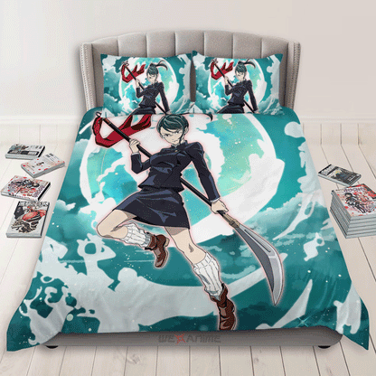 Maki Zenin Polyester Duvet Cover Set