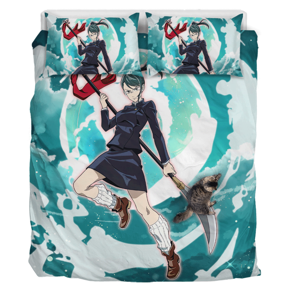 Maki Zenin Polyester Duvet Cover Set