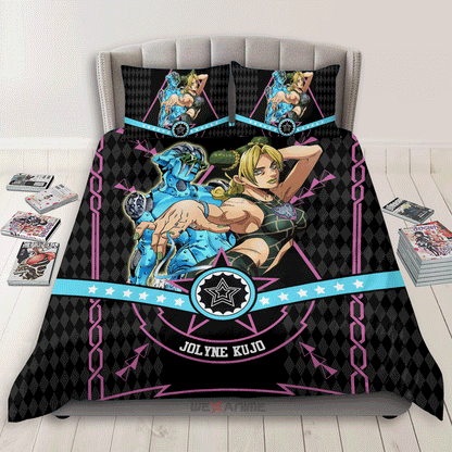 Jolyne Kujo Polyester Duvet Cover Set