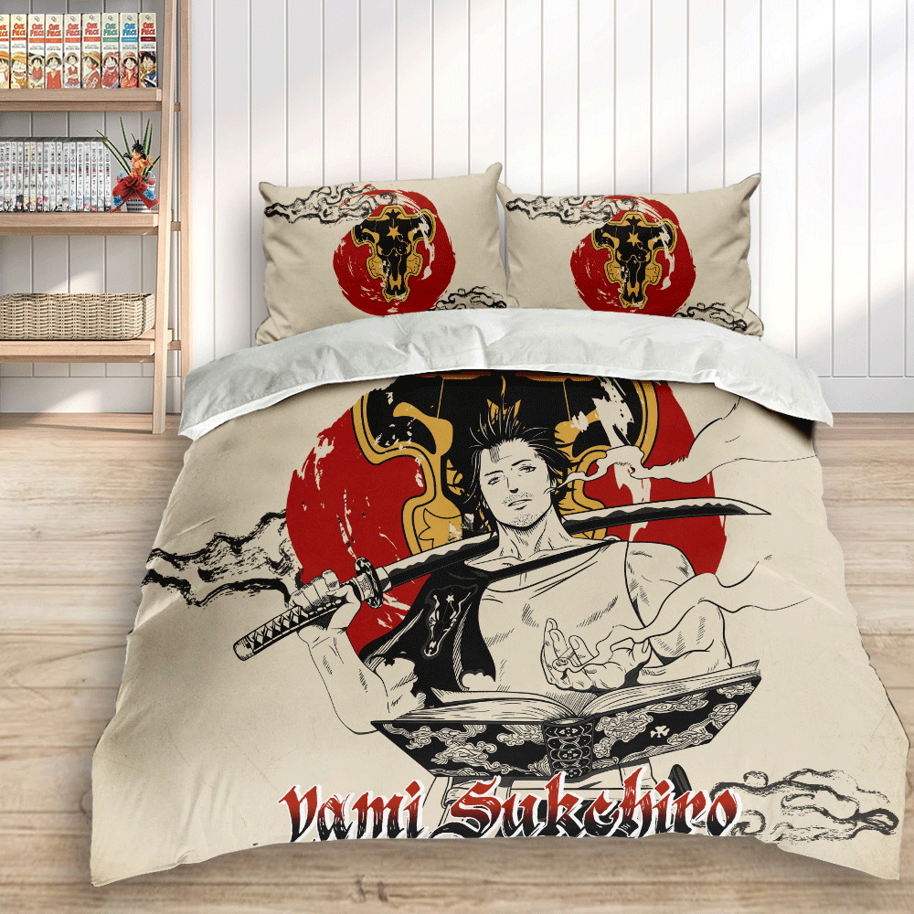 Yami Sukehiro Bedding Set Anime Bedding Room